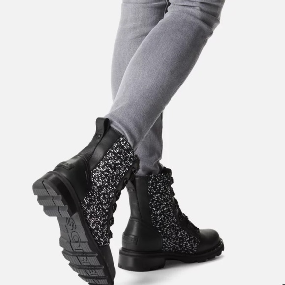 SOREL WOMEN'S LENNOX LACE COZY BOOTIE NEW - Picture 3 of 9